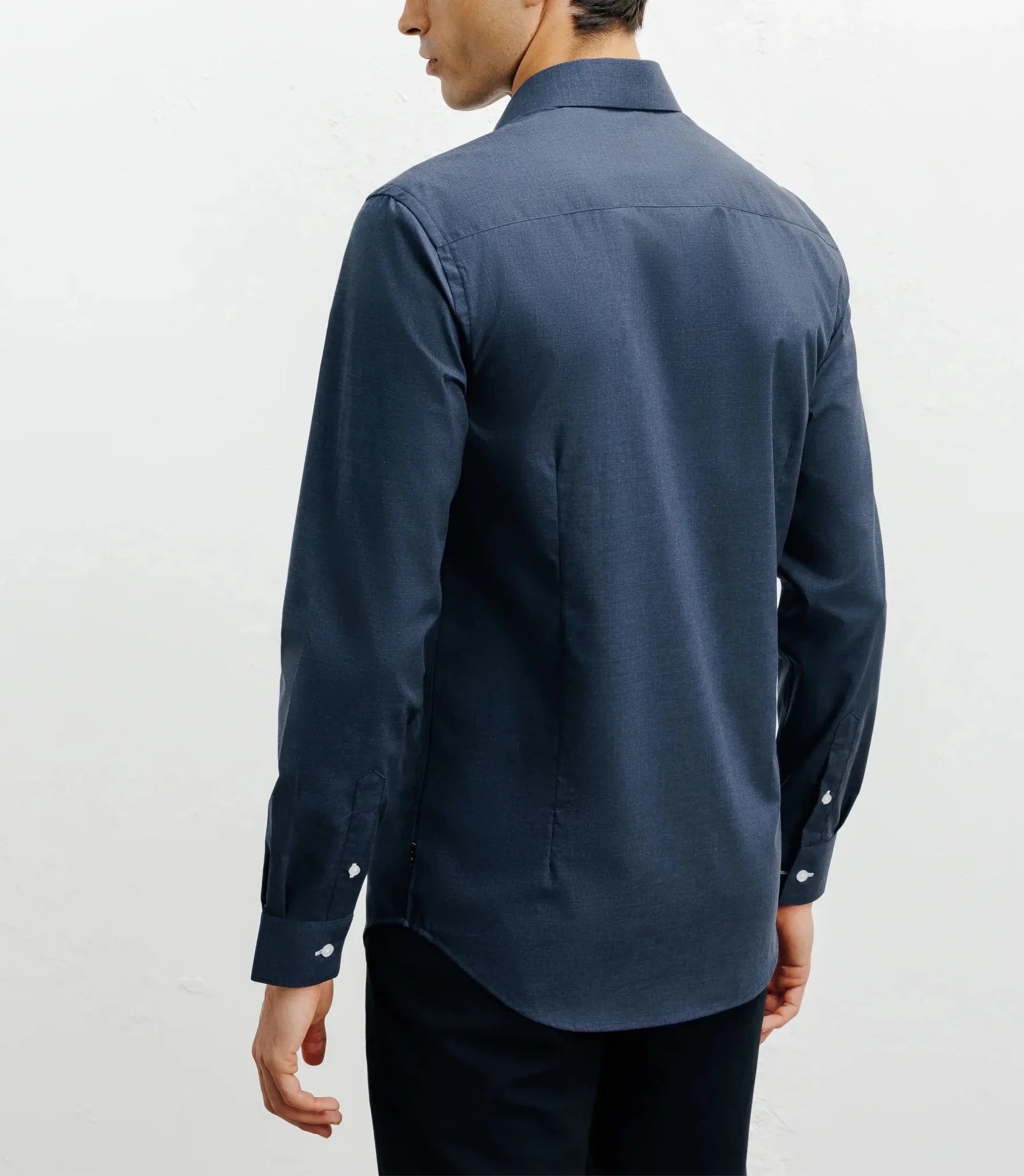 Navy printed city shirt
