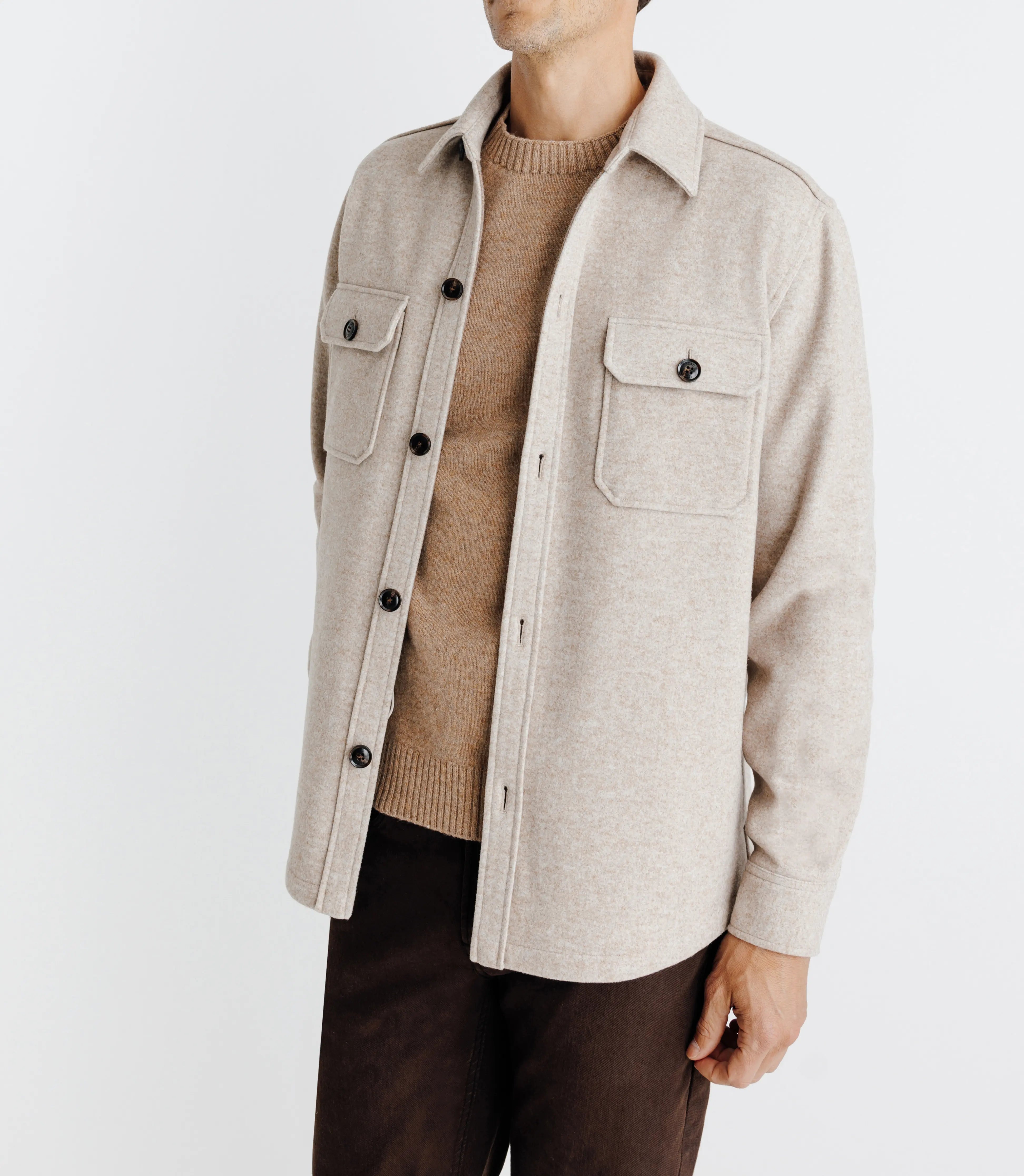 Veste avec poches beige - IZAC