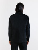 Veste col mao noire