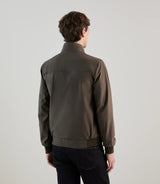 Blouson col montant kaki f - IZAC