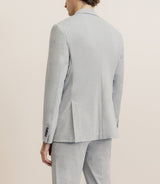 Veste en maille grise