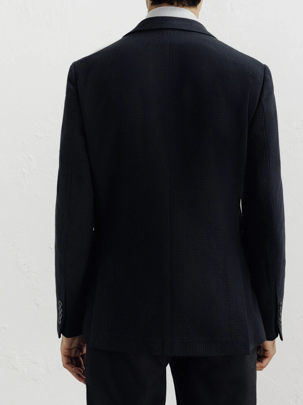 Black casual jacket