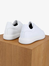 Basket en cuir blanche