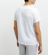 White round-neck T-shirt