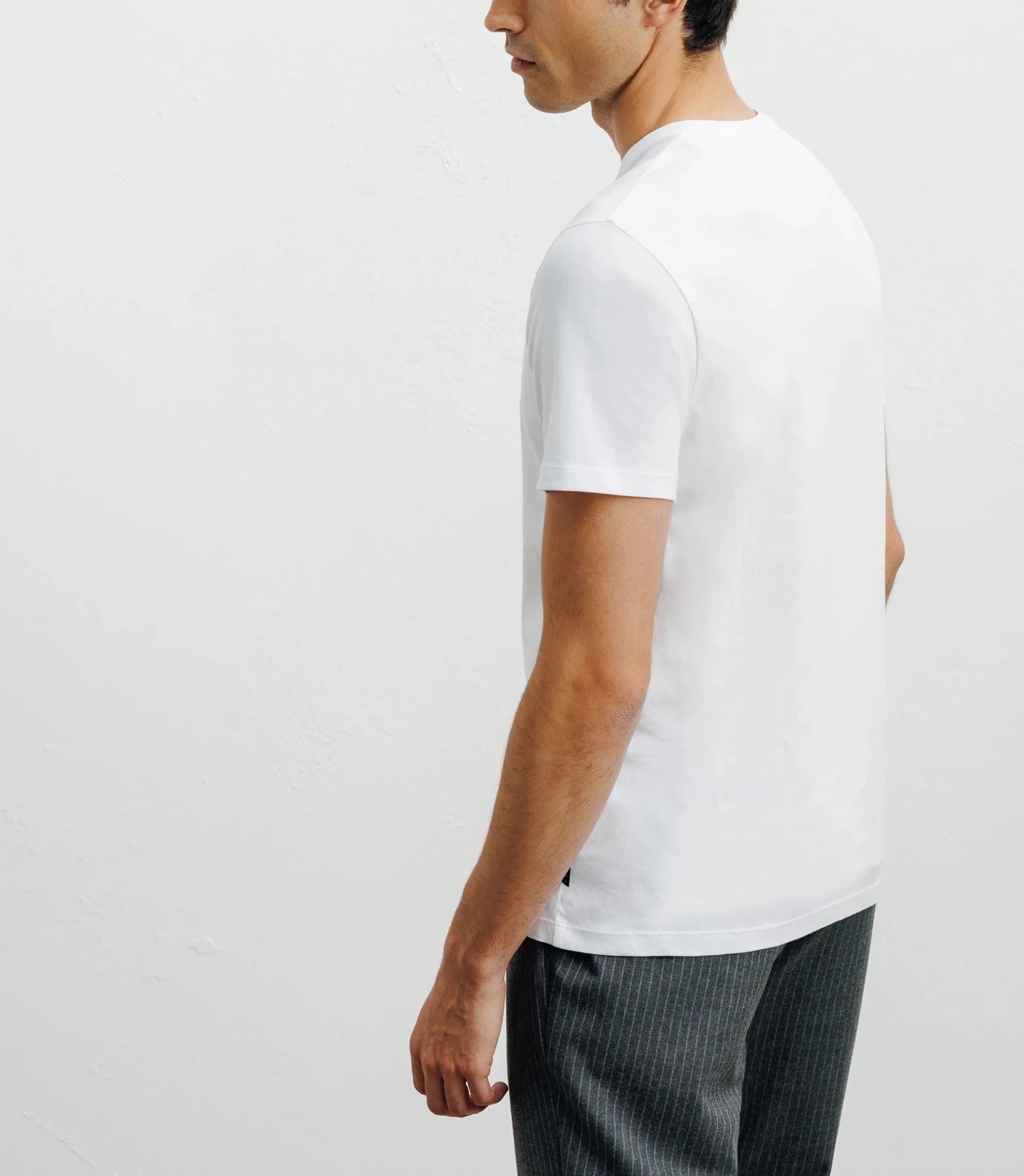 T-shirt print blanc