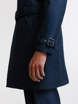 Trench croisé marine