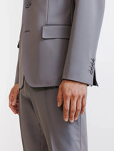 Taupe technical city jacket