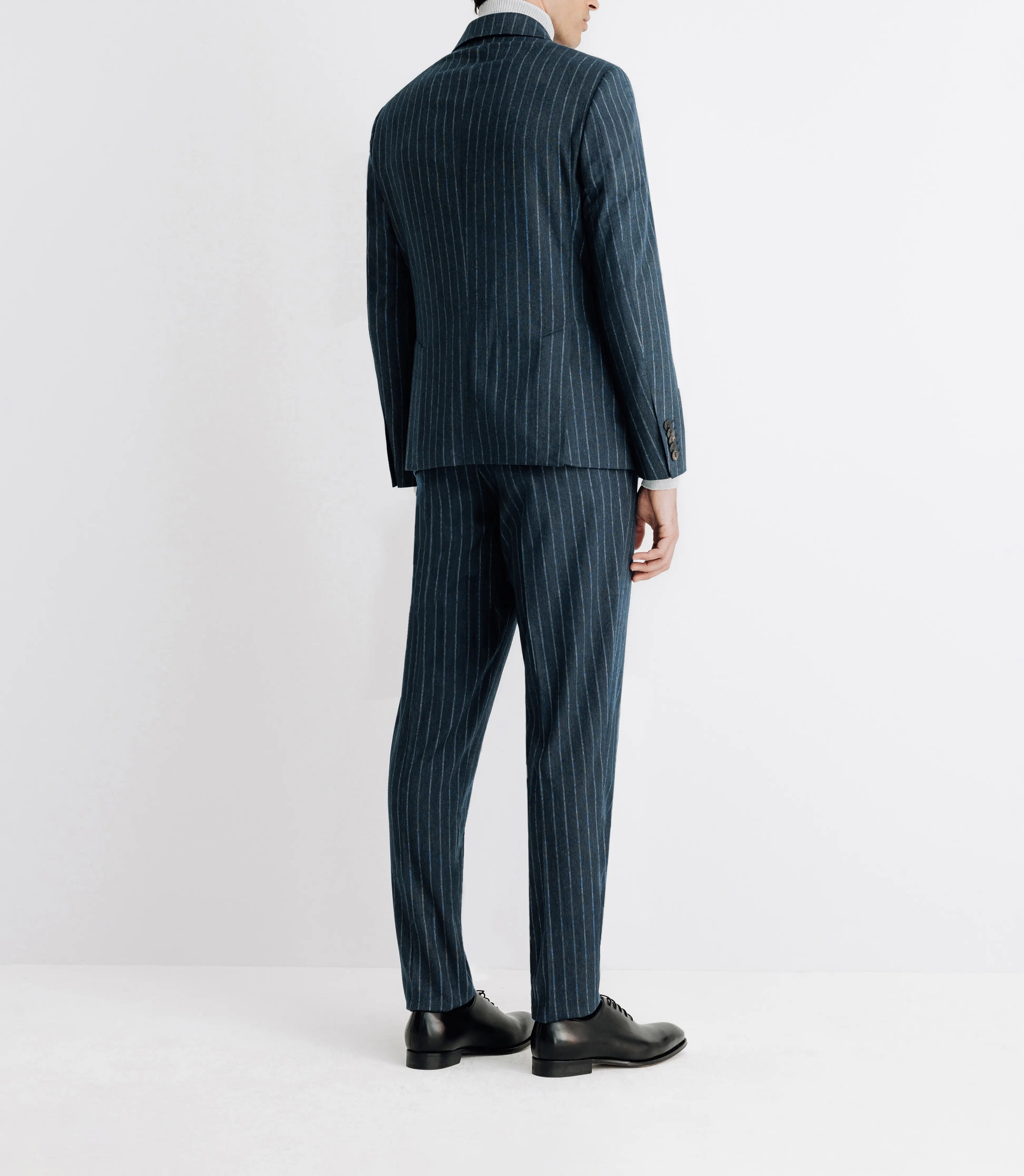 Costume croisé fantaisie bleu - IZAC