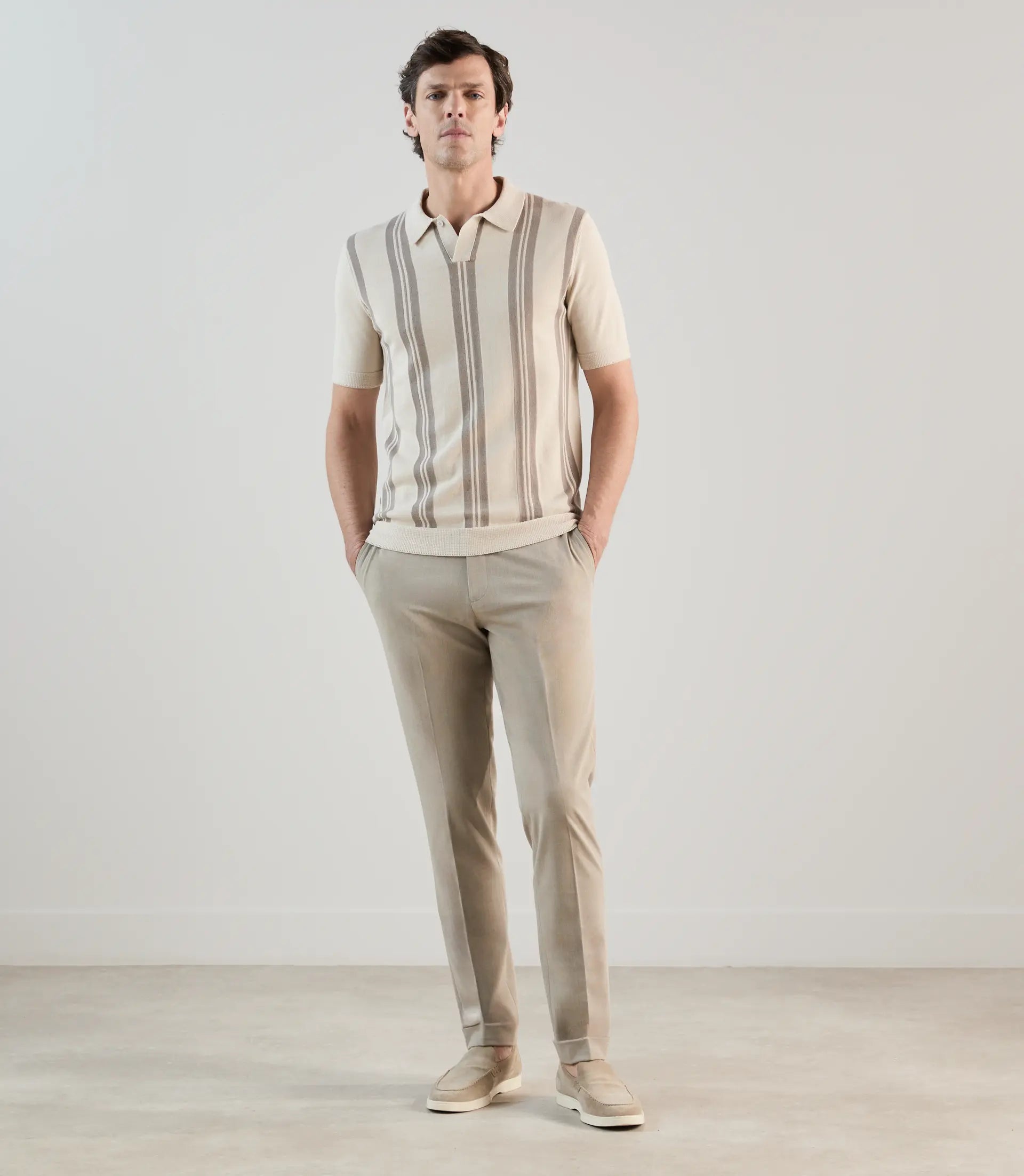 Pantalon casual beige - IZAC