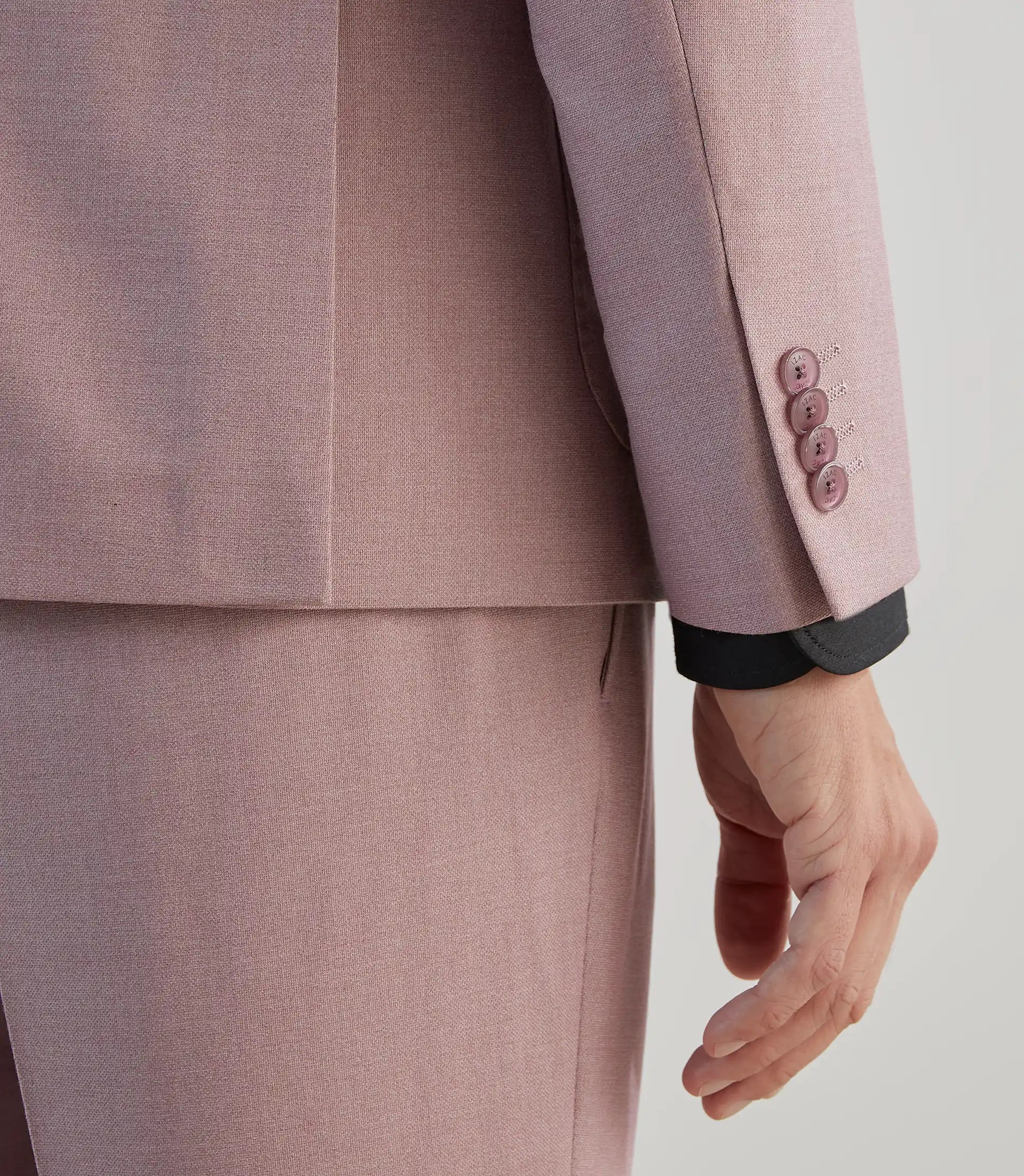 Costume croisé mauve - IZAC