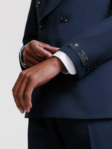 Costume croisé marine
