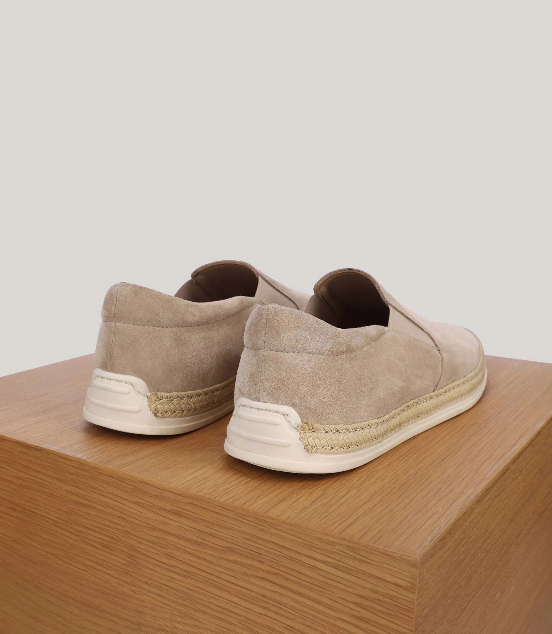 Chaussures en suède beige - IZAC