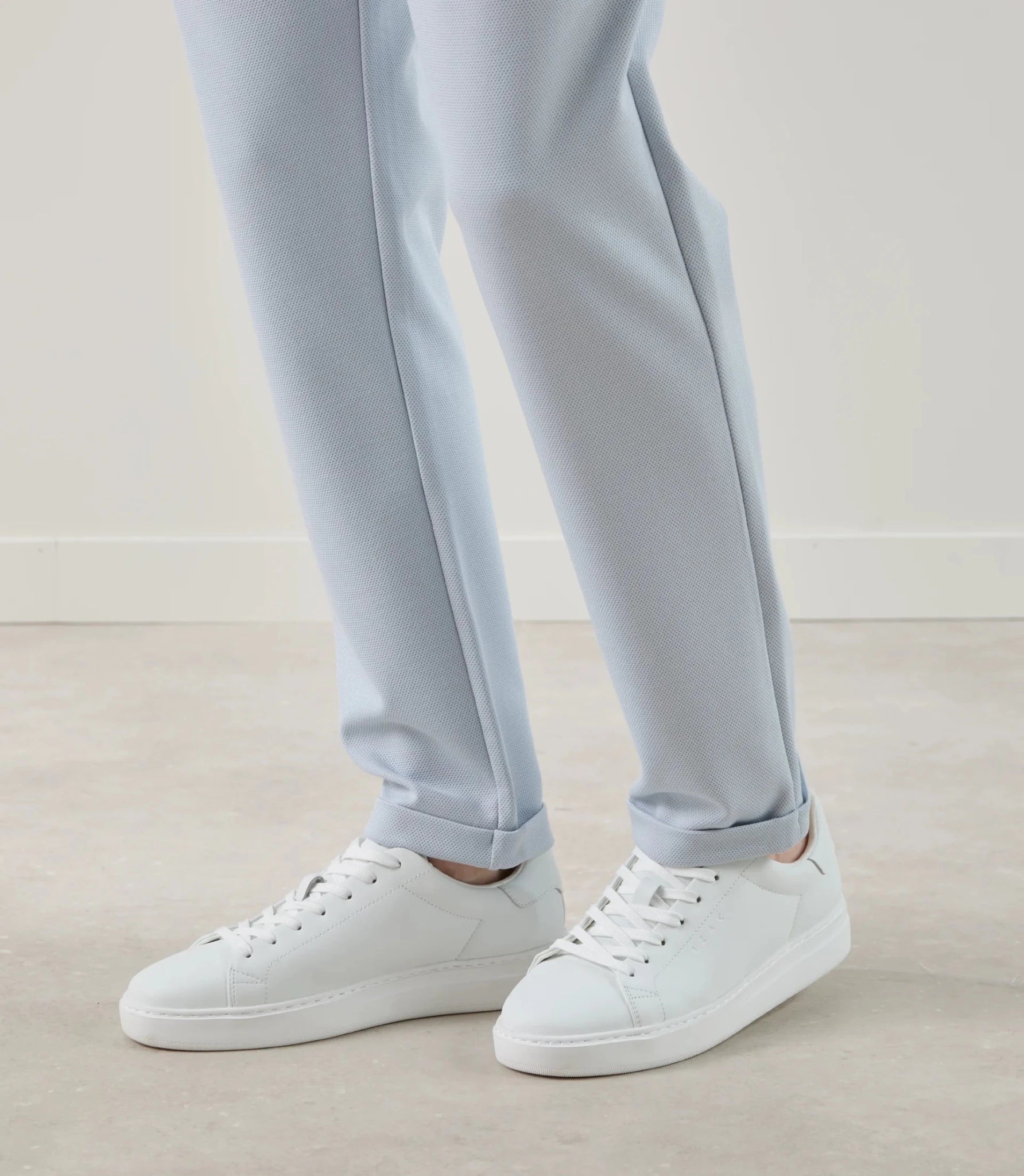 Pantalon casual en maille ciel - IZAC