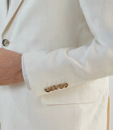 Veste ville 100% lin écru