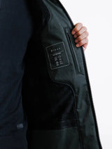 Parka à capuche kaki