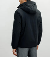 Blouson à capuche noir