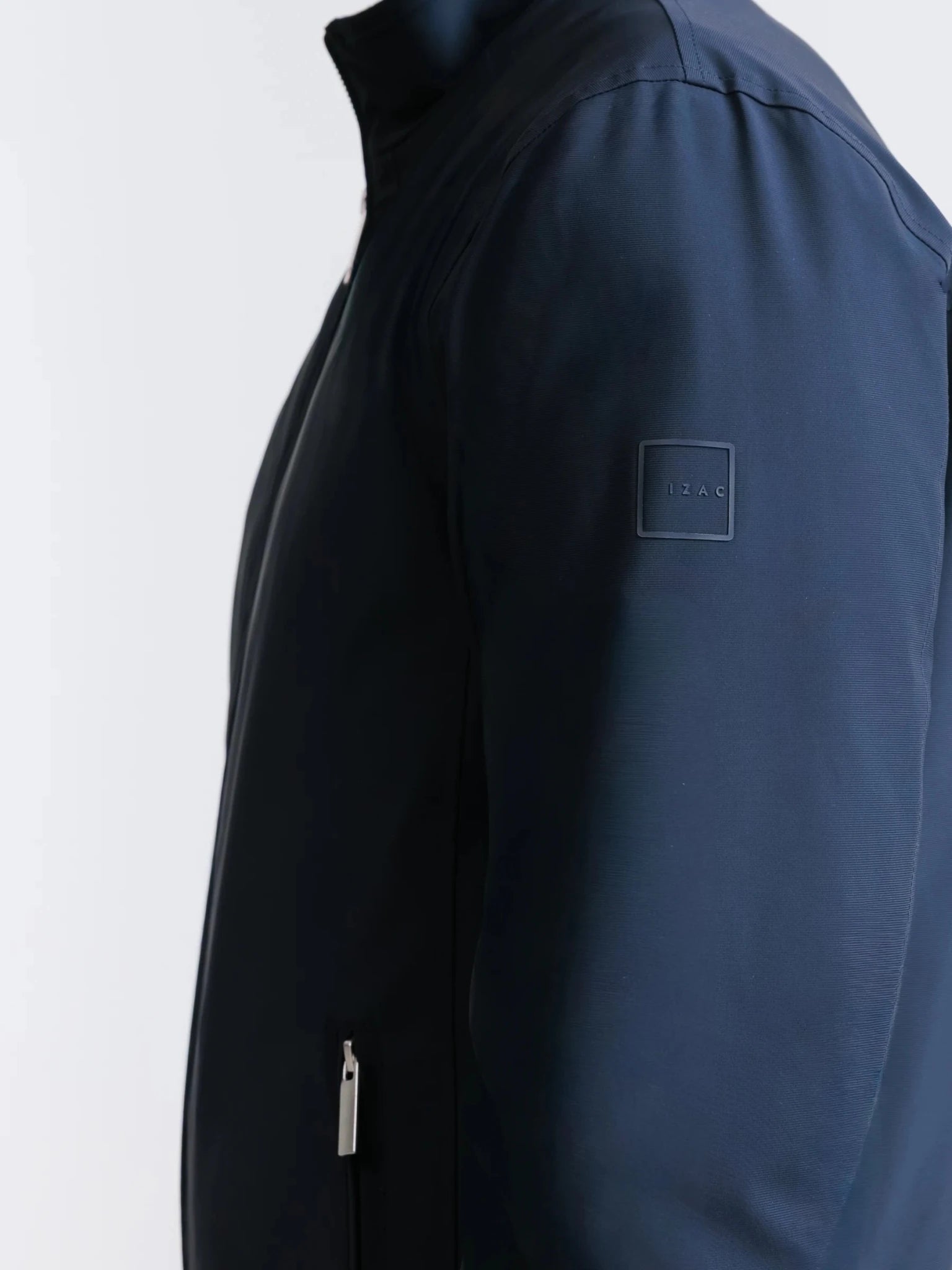Blouson col montant marine - IZAC