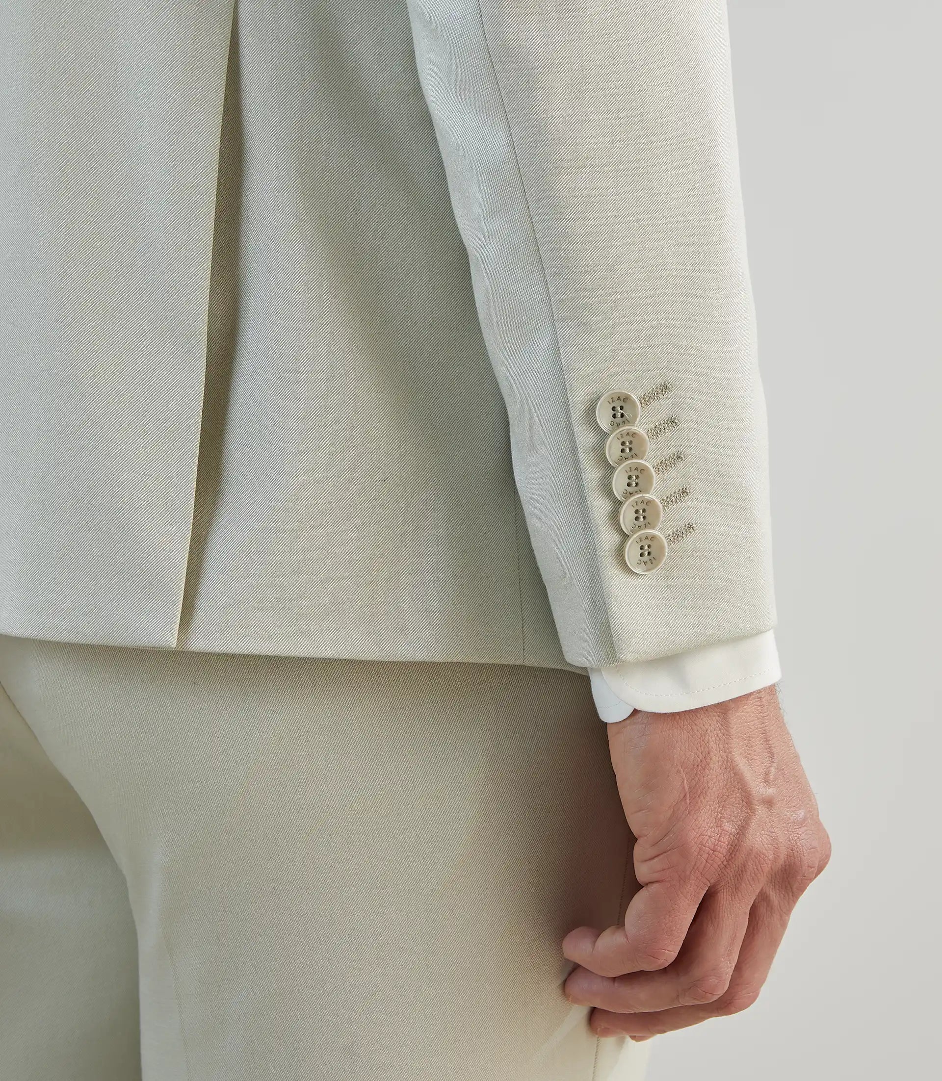 Costume 3 pièces cérémonie vert clair - IZAC