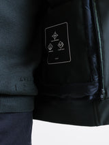 Blouson col montant kaki