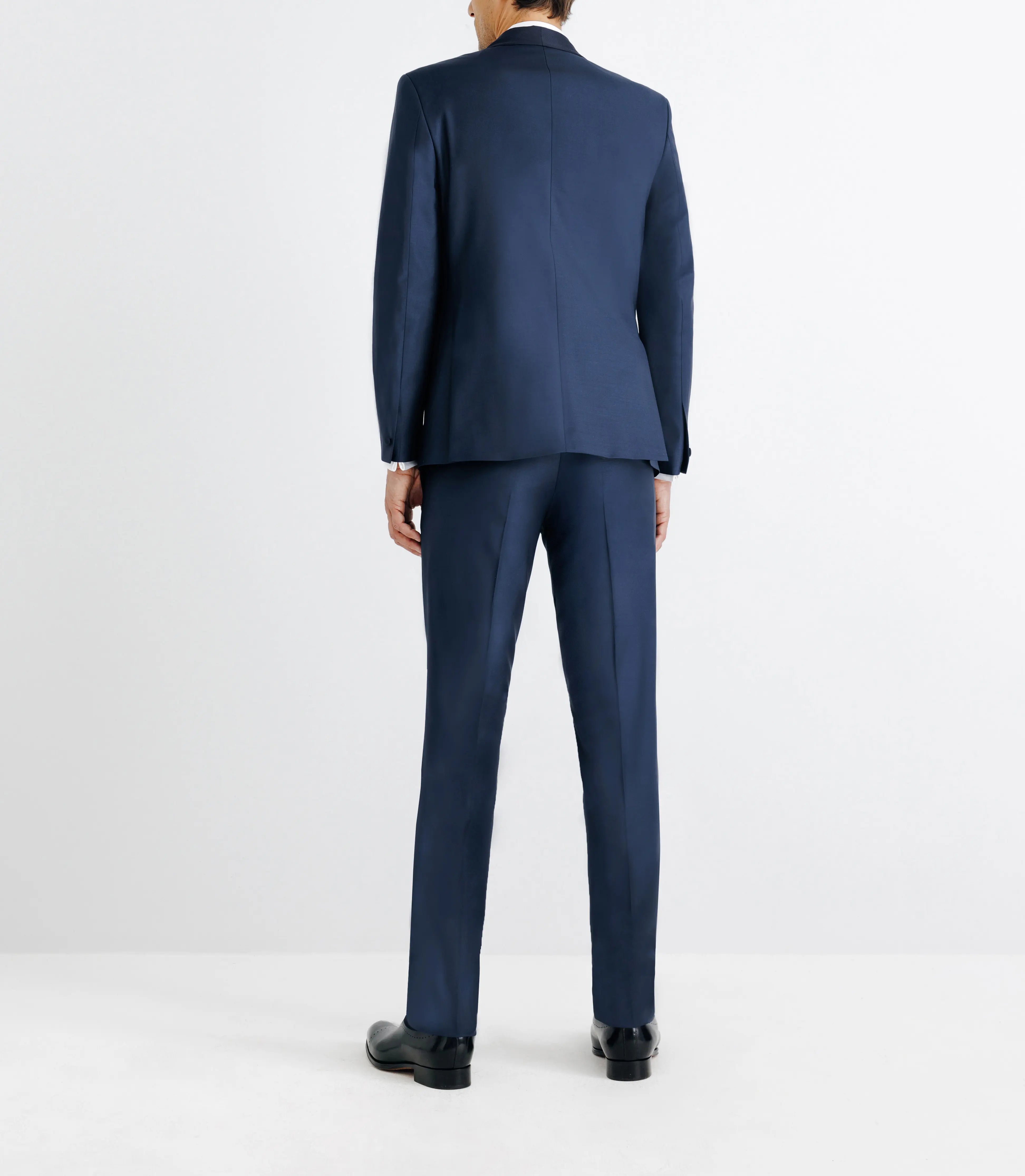 Costume col châle marine - IZAC