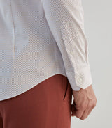 Chemise fantaisie blanche