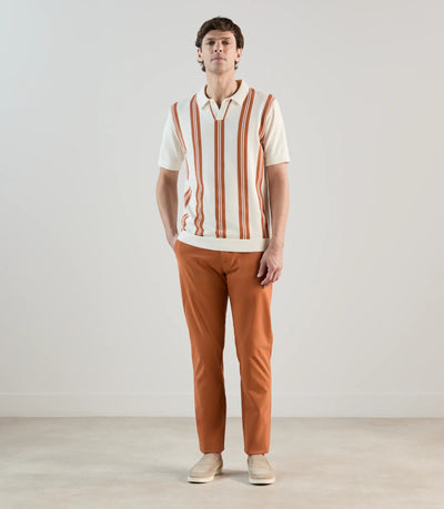 Pantalon chino orange - IZAC