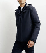 Parka courte 3 en 1 marine