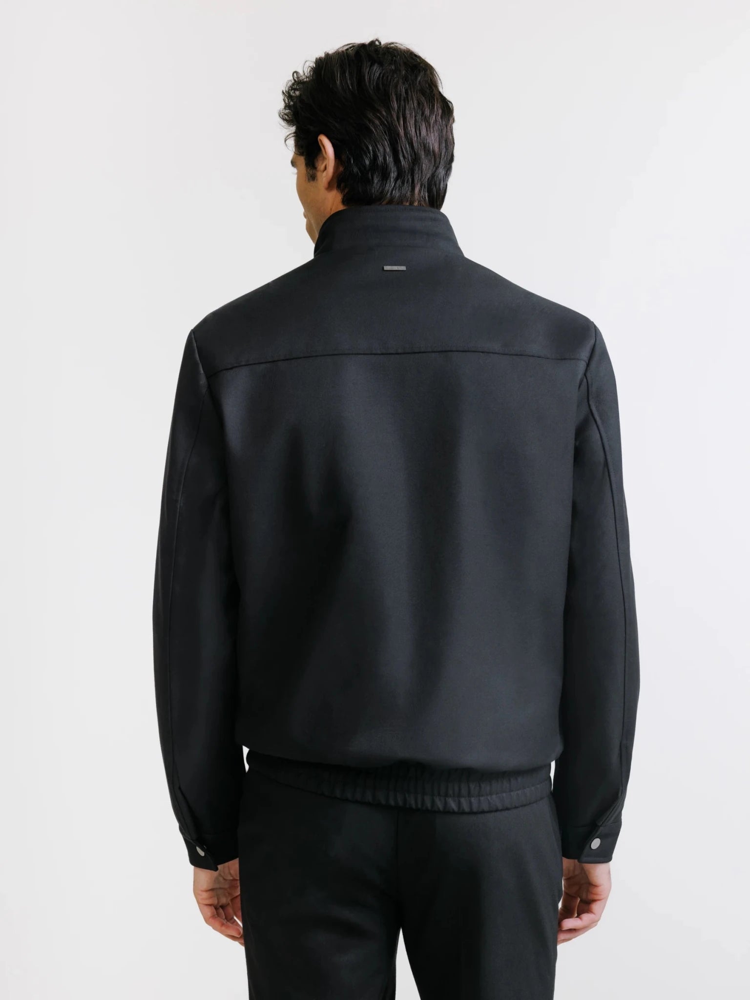 Blouson col montant noir - IZAC