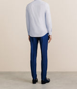 100% cotton shirt without blue ironing