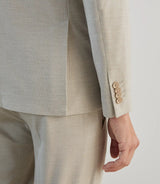 Veste ville avec parementure beige - IZAC