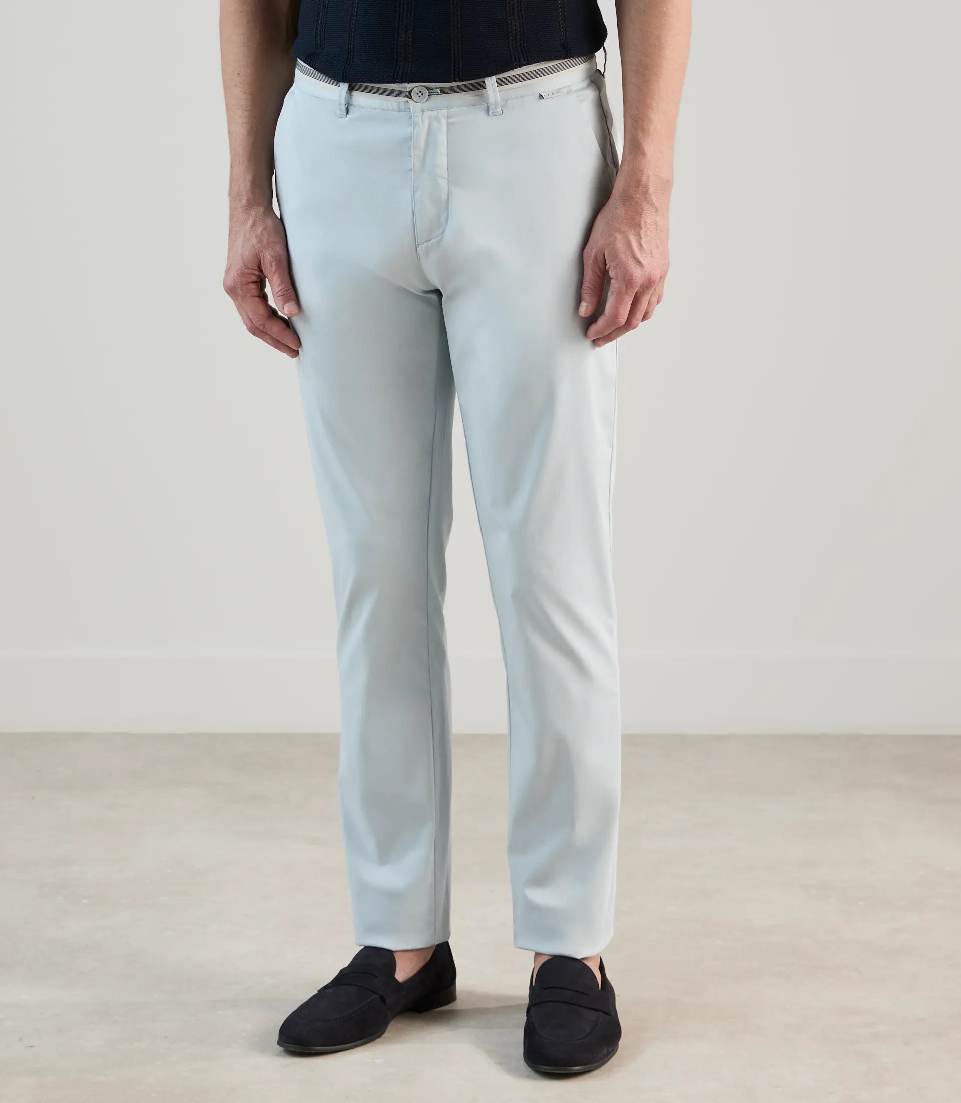Pantalon chino bleu ciel - IZAC