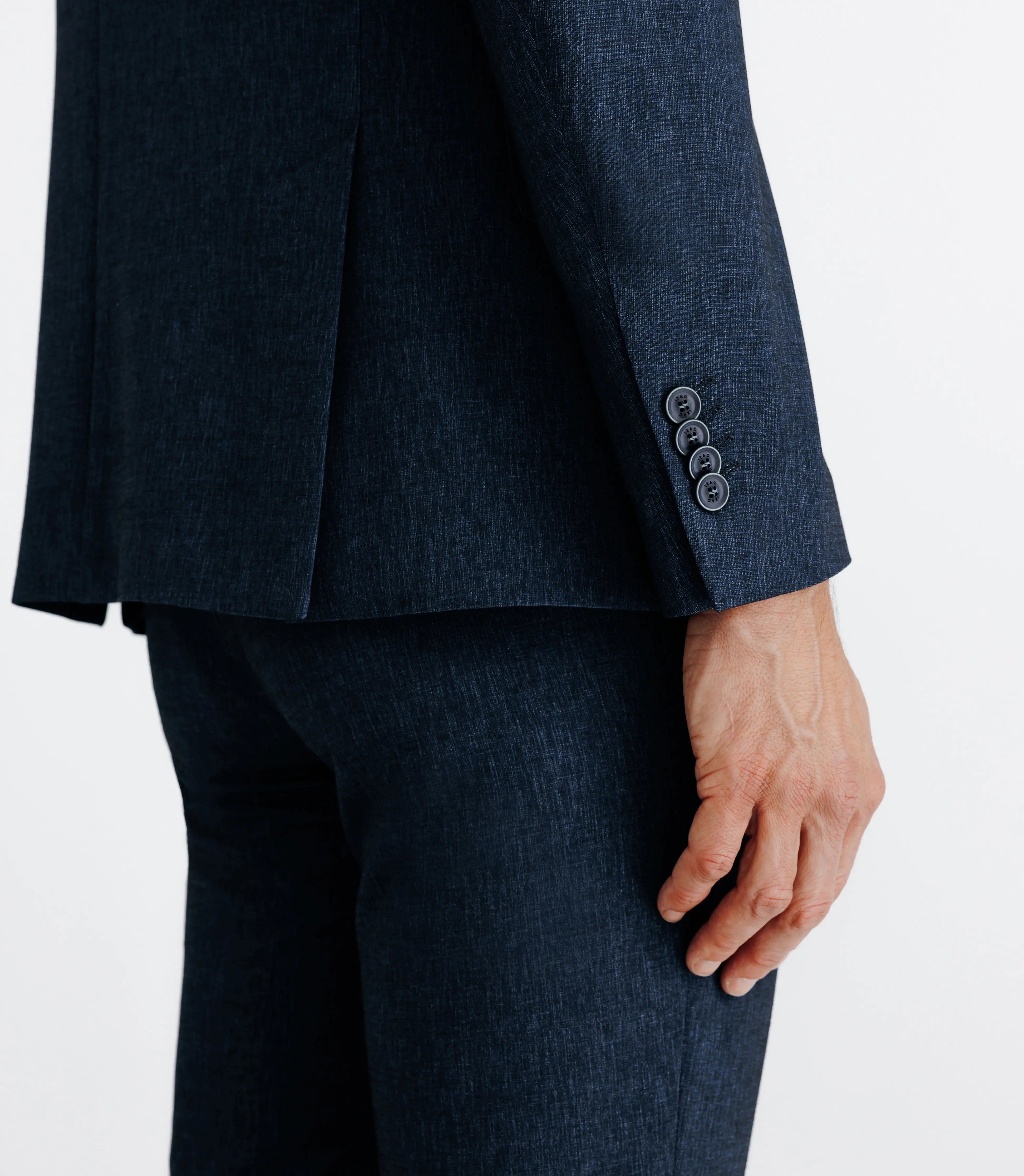 Costume pliable 2 boutons marine - IZAC