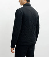 Blouson col motard noir