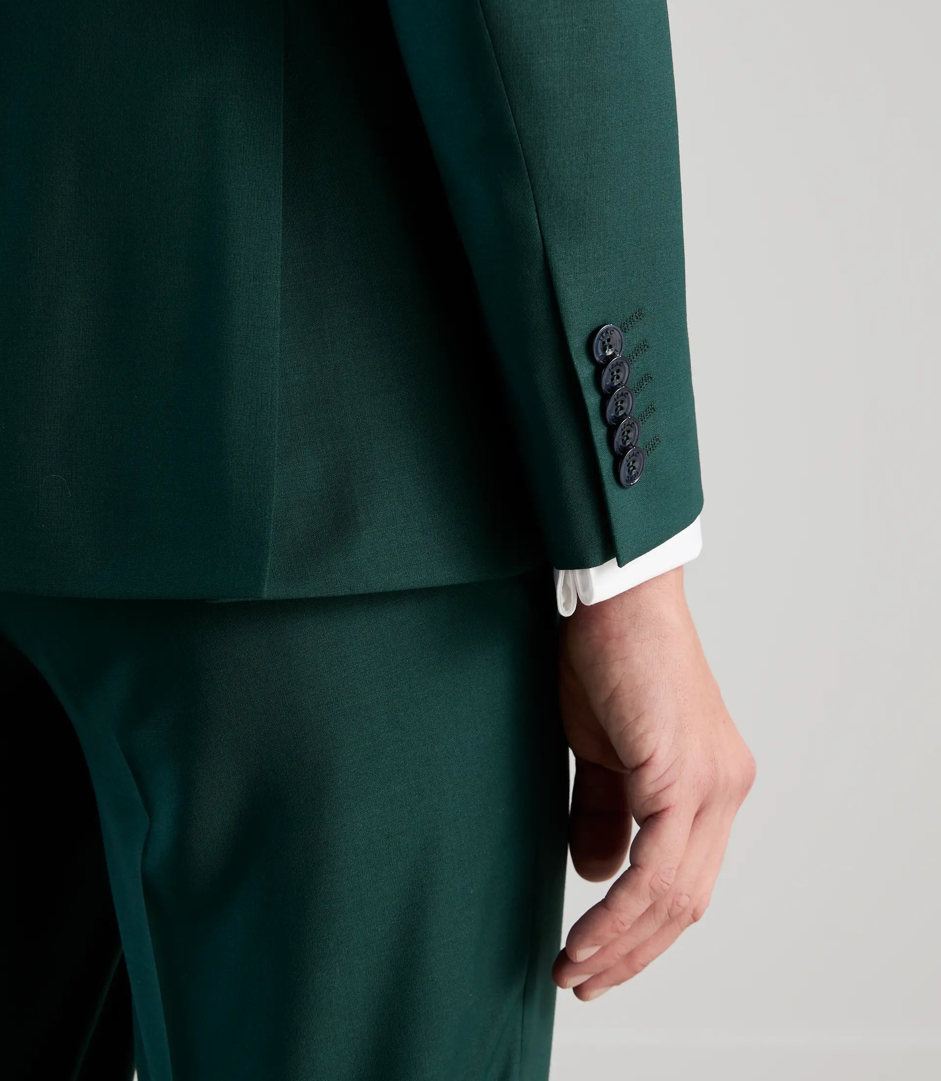 Costume 3 pièces de cérémonie vert f - IZAC