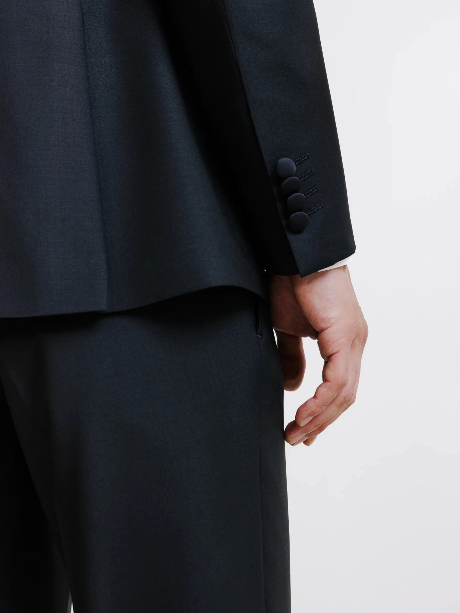 Costume croisé noir - IZAC