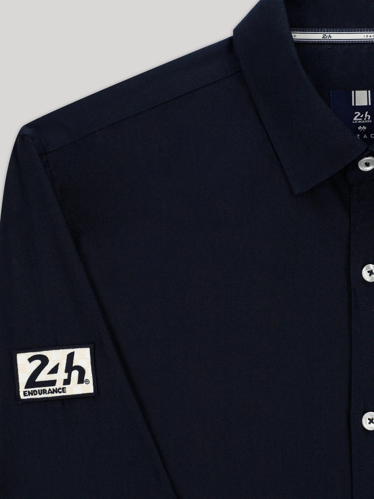 Chemise casual marine 24h Le Mans - IZAC