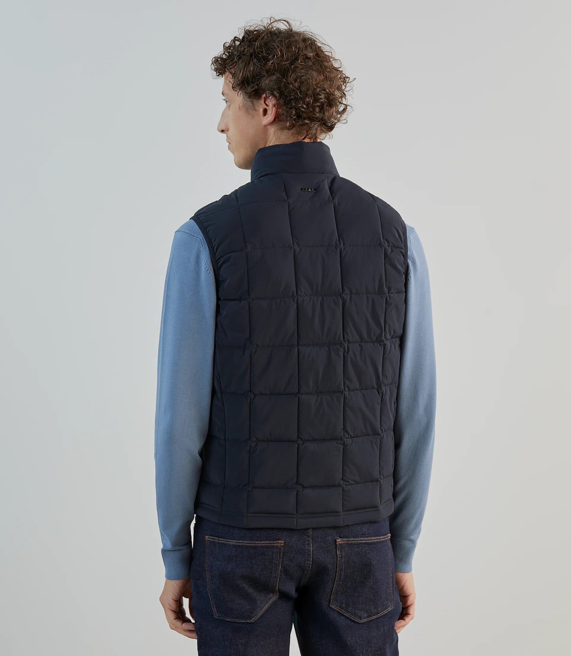 Doudoune sans manches marine - IZAC