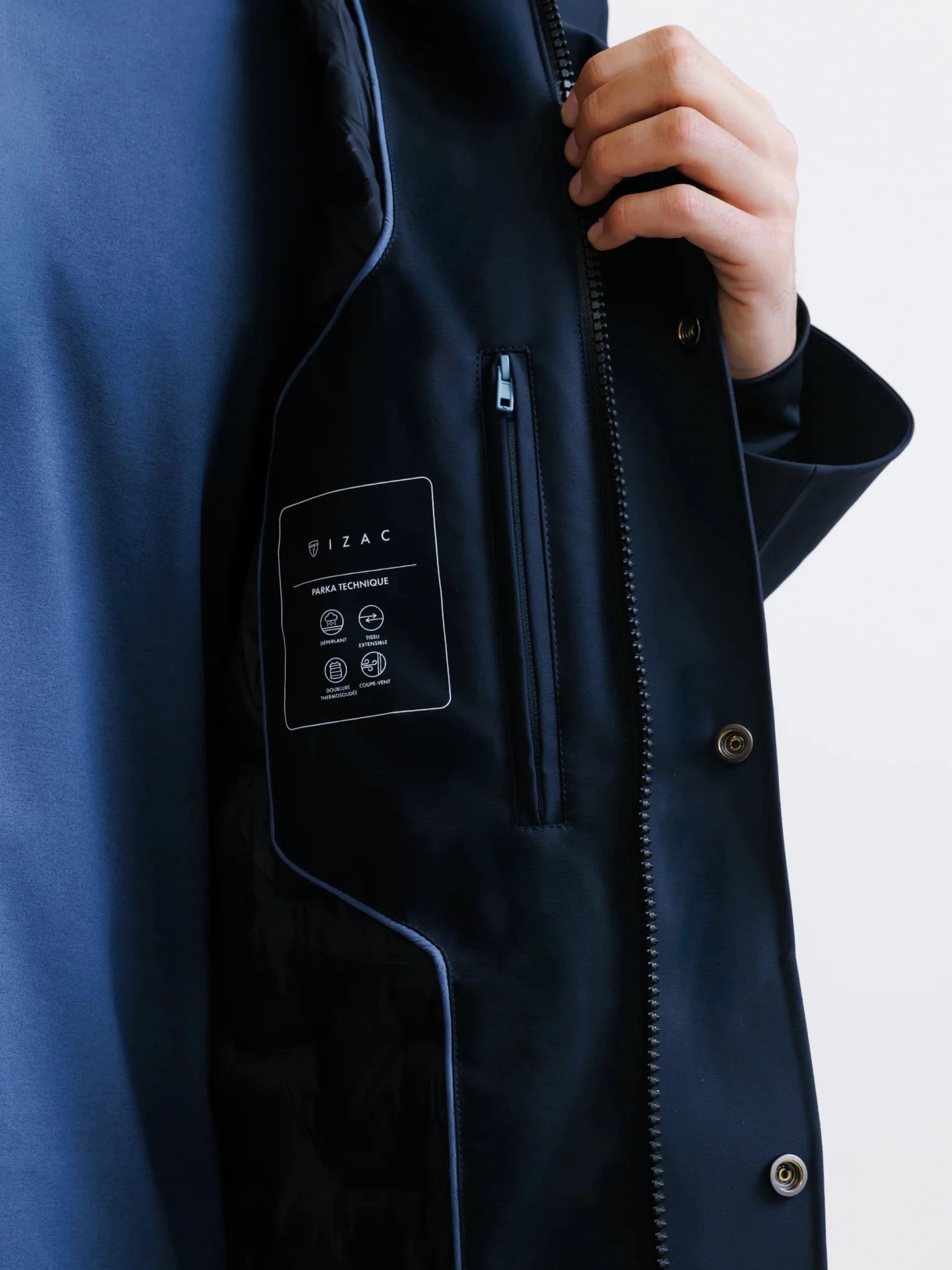 Parka technique marine - IZAC