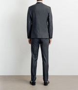 2-button suit grey f