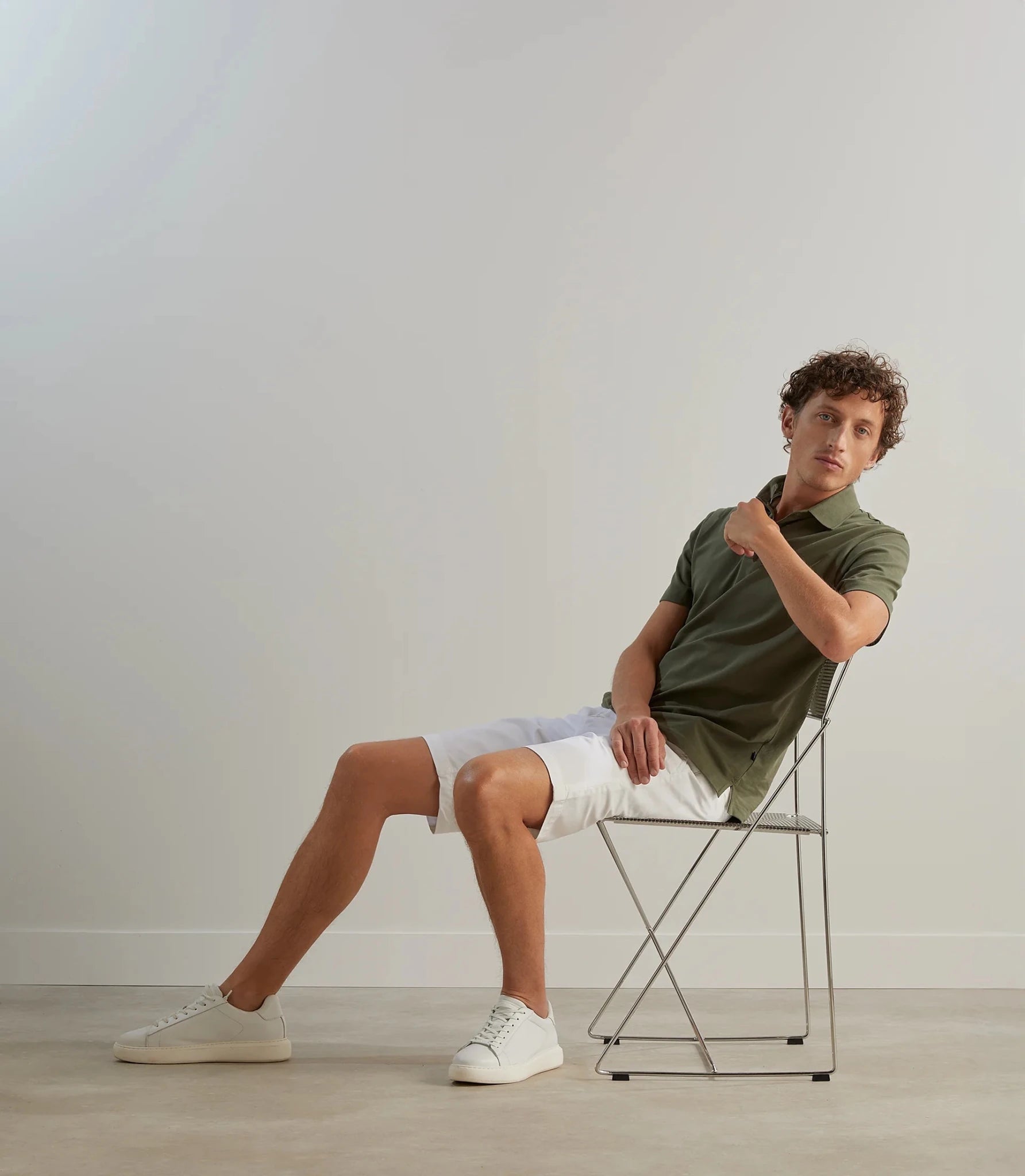 Bermuda uni blanc - IZAC