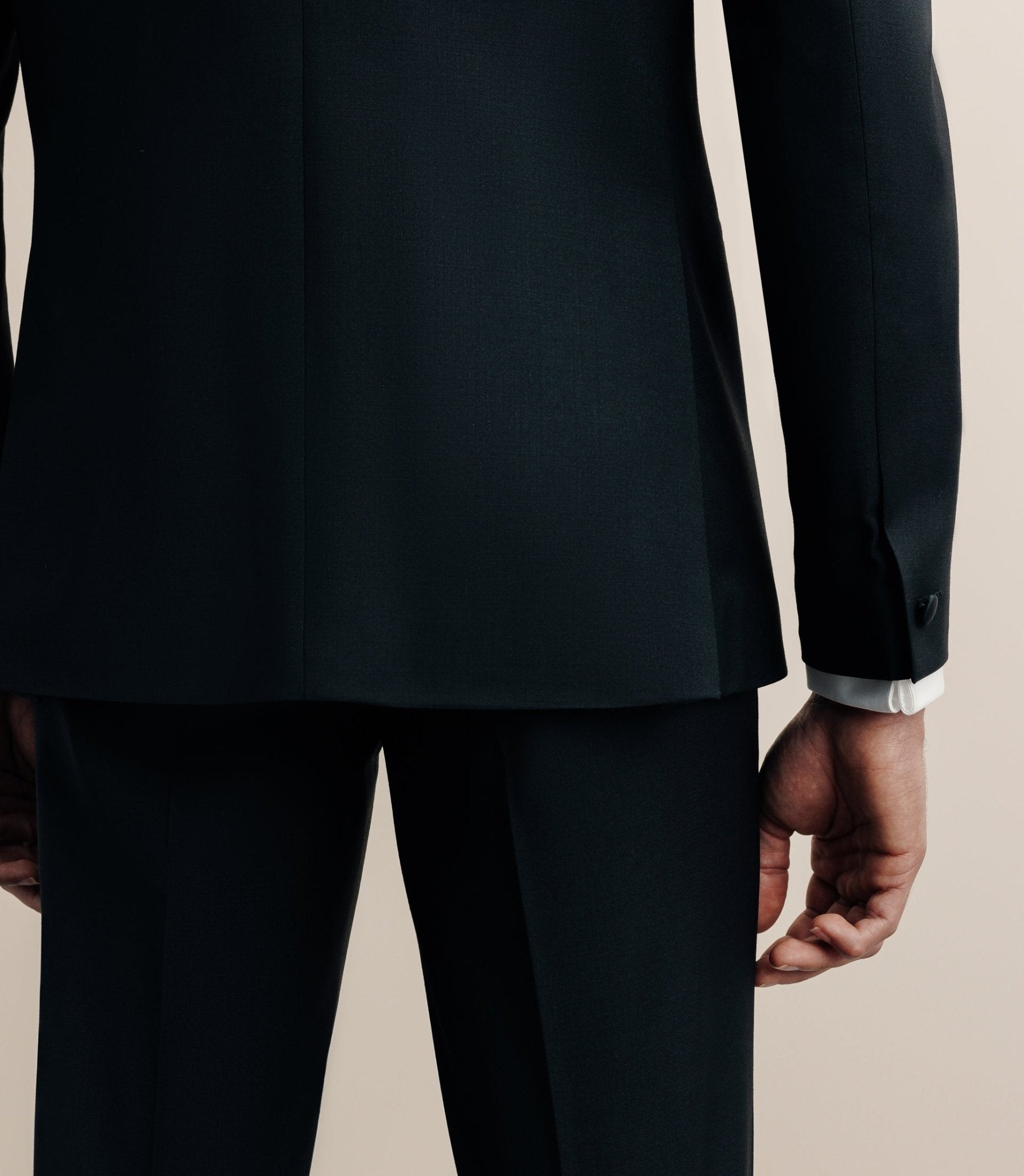 Black formal suit