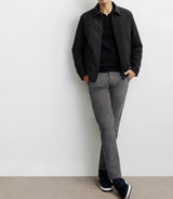 Blouson col chemise noir