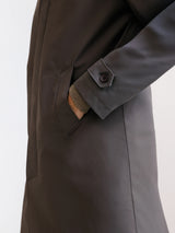 Taupe raincoat