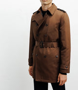 Trench croisé marron