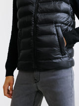 Doudoune sans manches noire