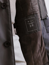 Taupe raincoat