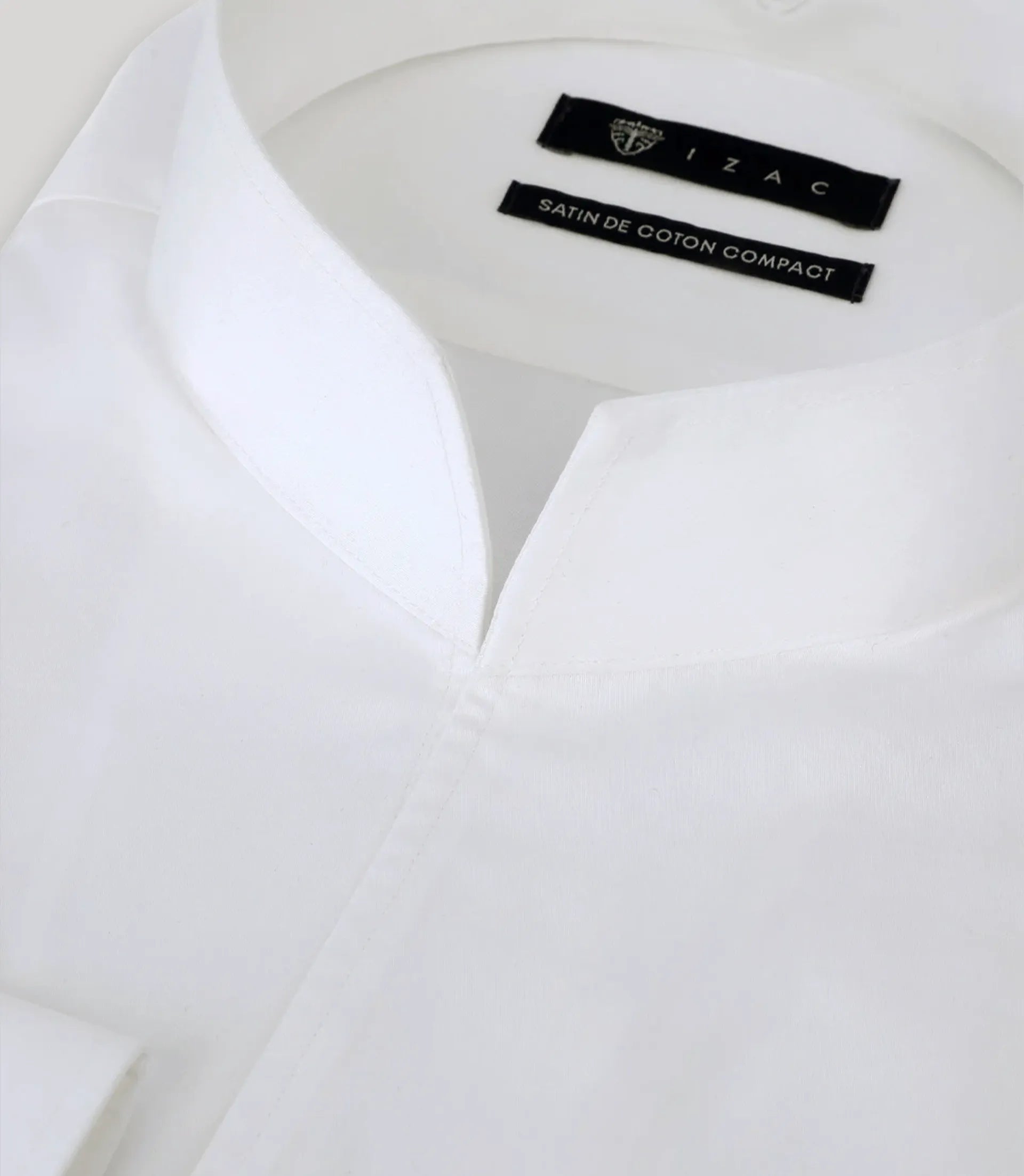 Chemise ville en coton écru - IZAC