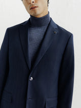 Navy 2-button suit