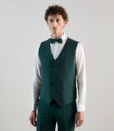 Costume 3 pièces de cérémonie vert f - IZAC