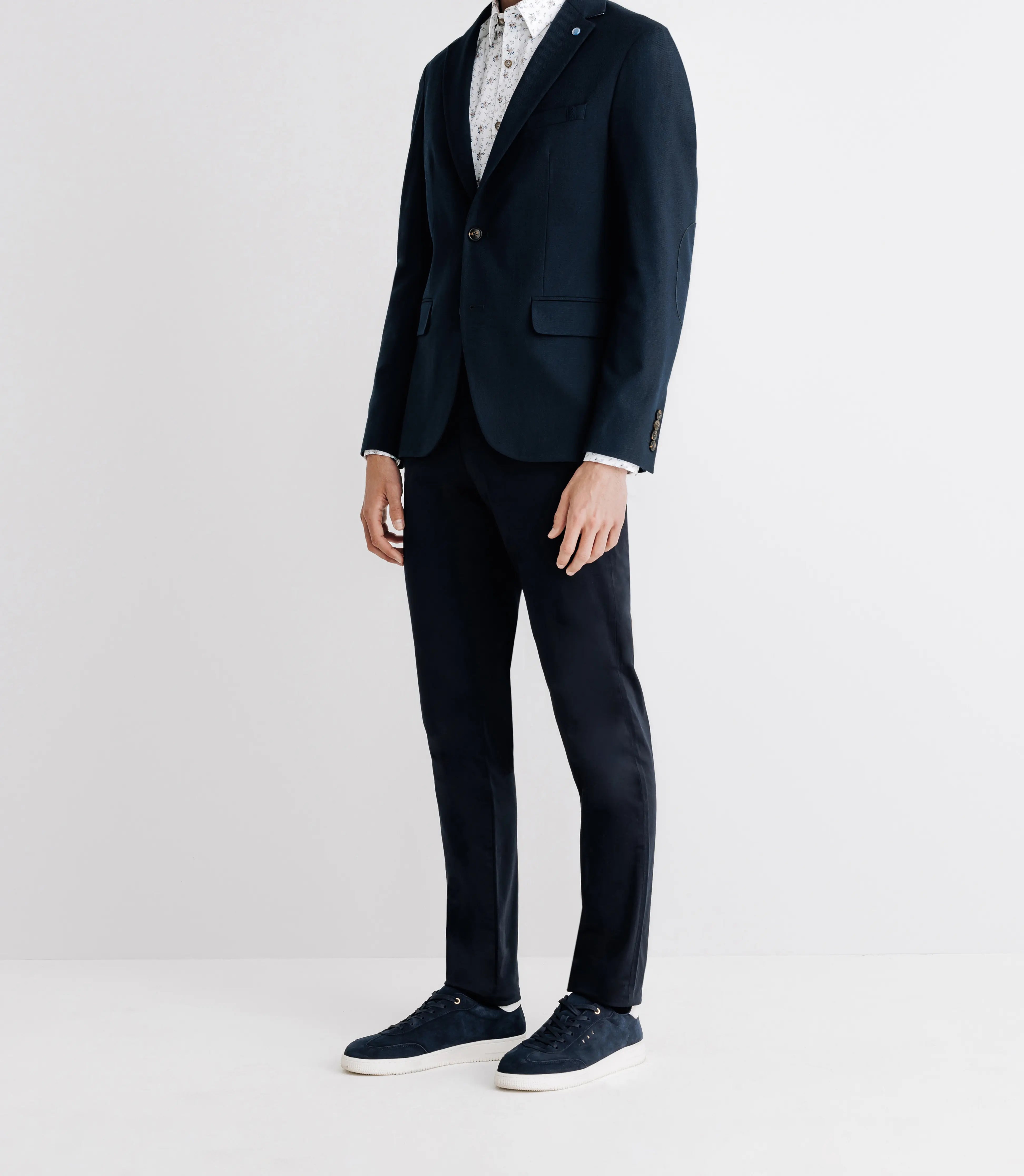 Veste casual 2 boutons marine - IZAC